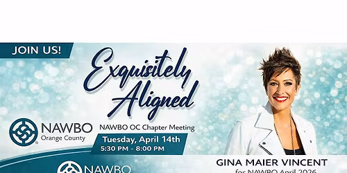 NAWBO-OC April Chapter Meeting with Gina Maier Vincent