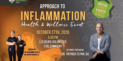 Approach to Inflammation Health & Wellness Event