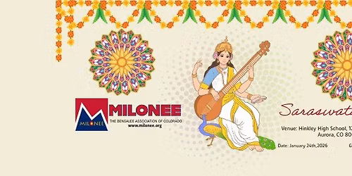 Milonee Saraswati Puja 2026