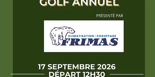 Tournoi de Golf annuel