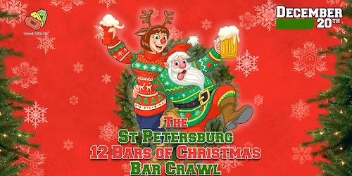 12 Bars of Christmas Bar Crawl - St Petersburg