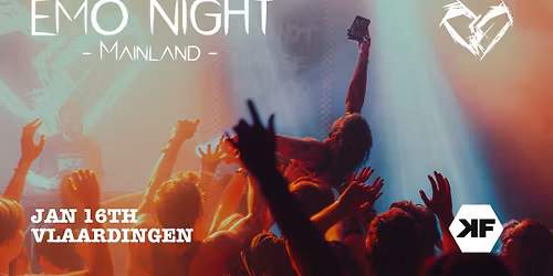 Emo Night Mainland | De Kroepoekfabriek