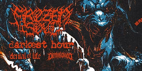 FROZEN SOUL - NO PLACE OF WARMTH 2027 w\/ DARKEST HOUR + DENIAL OF LIFE + DETHRONED | Hamburg