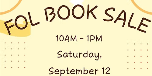 Friends of the Black Mountain Library Fall Book Sale