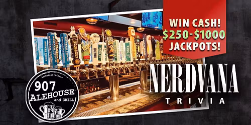 Wednesday Trivia at 907 Ale House Tikahtnu!
