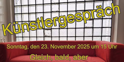 K\u00fcnstlergespr\u00e4ch mit Inessa Emmer & Gereon Krebber