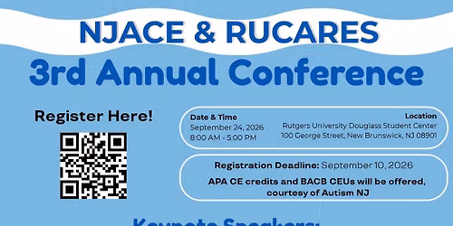 NJACE & RUCARES 3rd Annual Conference 