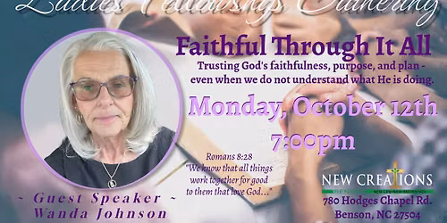 October Ladies Fellowship Gathering