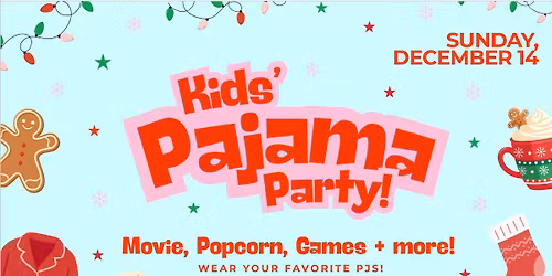 CCF Kids Christmas Pajama Party!