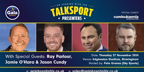 An Evening with the talkSPORT Presenters
