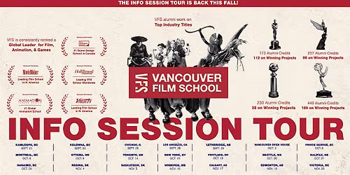 Vancouver Film School Info Session | New York, NY, Oct. 19, 2026