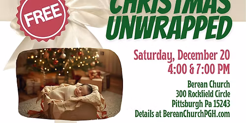 Christmas Unwrapped \u2013 A FREE Family-Friendly Christmas Celebration!