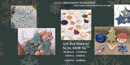 Clay Ornament Workshop
