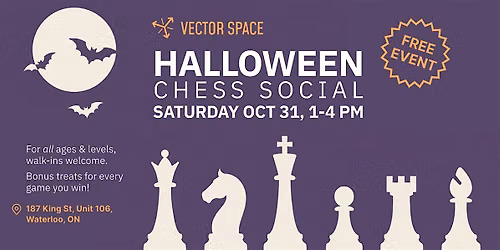 FREE Halloween Chess Social