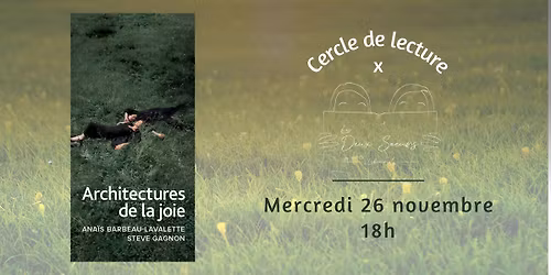 Cercle de lecture X Les Deux Soeurs - Novembre 2025