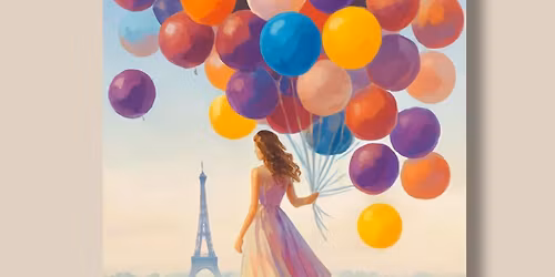 Fericire la Paris - atelier de pictura pentru adul\u021bi