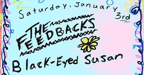 The Feedbacks, Black-Eyed Susan, EVL, Bird Witness at Meteor Jan. 3rd