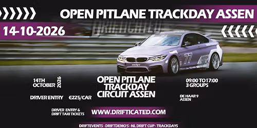 14-10-2026 Circuit Assen trackday hele dag open pitlane