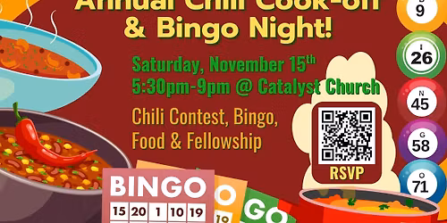 Annual Chili CookOff and Bingo Night!