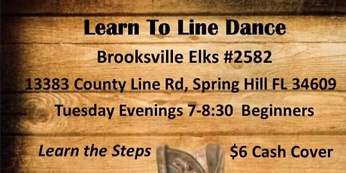 Learn To Line Dance Class with Dawn!