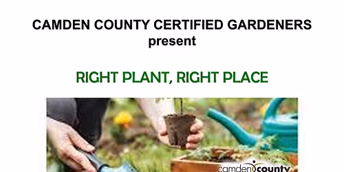 Right Plant, Right Place presented by CCCG