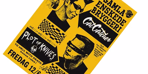 CatCatcher & Plot Of Knives \u2022 Live p\u00e5 Gamla Enskede Bryggeri, Stockholm
