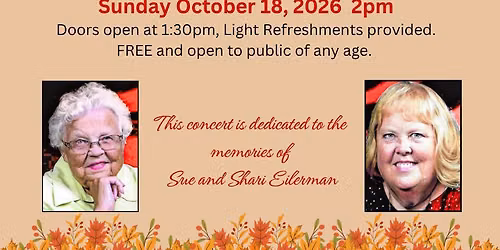 Senior Center Singers Fall Concert