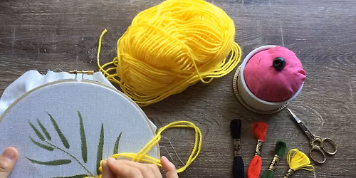 *Fully Booked* Australian Natives Watercolour & Embroidery Worksho