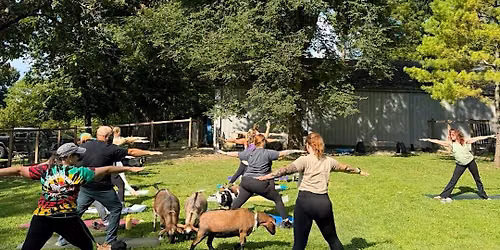 GOAT YOGA + COFFEE ON THE GREAT MIAMI
