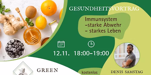 Gesundheitsvortrag - IMMUNSYSTEM