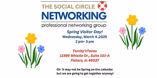The Social Circle's Spring Visitor Day- Wed, March 4, Torchy's Tacos!-