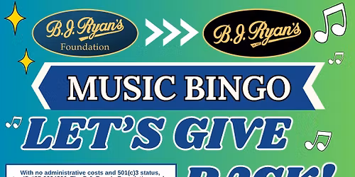 MUSIC BINGO- Give Back Edition 