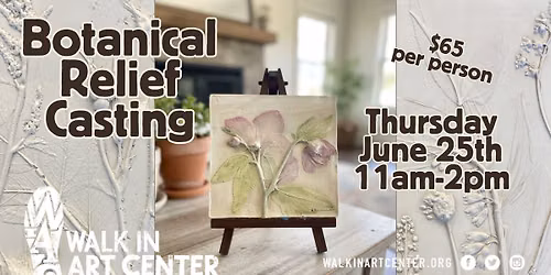 Botanical Relief Casting