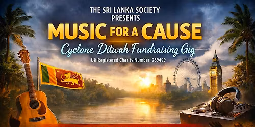 Music for a Cause - Cyclone Ditwah Fundraising Gig