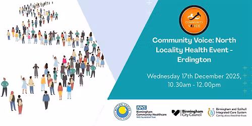 Community Voice: North Locality Health Event - Erdington