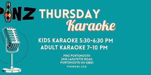 Thursday Karaoke!
