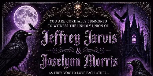 Halloween Pop Up Wedding Jeff and Joselynn