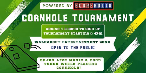 Cornhole Tournament - Open to the Public