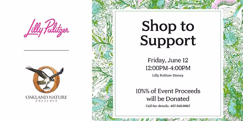 Lilly Pulitzer Fundraiser at Disney Springs 