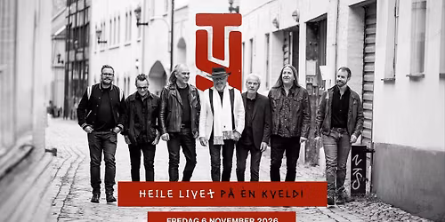 Terje Tysland \u2013 Heile livet p\u00e5 \u00e9n kveld \/ Vulkan Arena \/ Pres. av Driva Musikkproduksjon