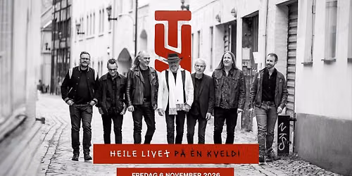 Terje Tysland \u2013 Heile livet p\u00e5 \u00e9n kveld \/ Vulkan Arena \/ Pres. av Driva Musikkproduksjon