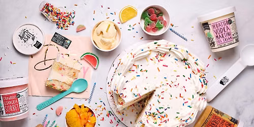 NEW-Cake 'N Sip Boozy Ice Cream Cake Class