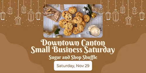 Downtown Canton GA Small Business Saturday Sugar and Shop Shuffle