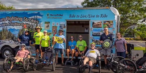Spokes Fighting Strokes Adaptive Cycling Clinic: Tomah