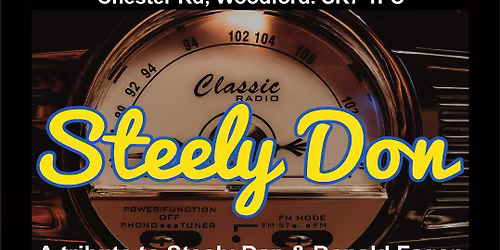 Steely Don live at Woodford Memorial Community Hall