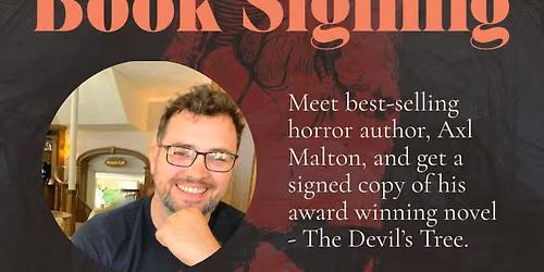 Axl Malton Horror Book Signing 