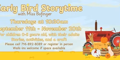 Early Bird Storytime