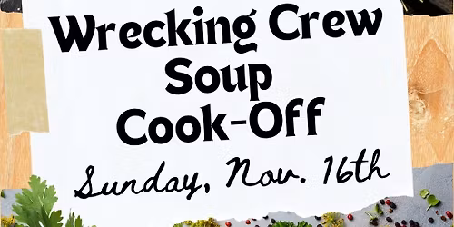 Soup-stravaganza at Wrecking Crew