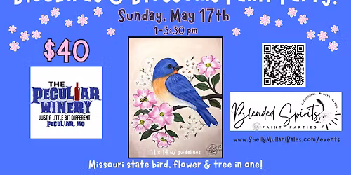 Bluebirds & Blossoms Paint Party