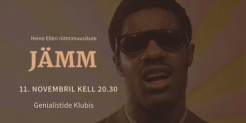 Elleri R\u00fctmimuusikute j\u00e4mm @Genialistide Klubi